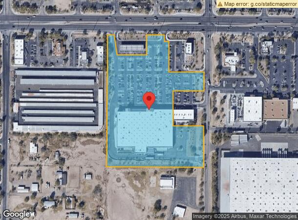  1795 W Valencia Rd, Tucson, AZ Parcel Map