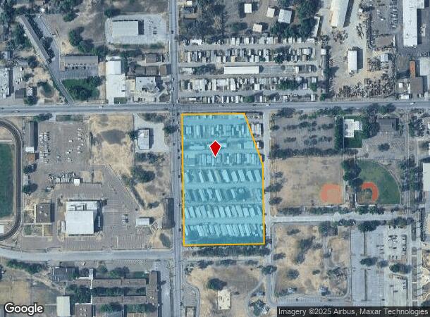  600 S Bridge Ave, Weslaco, TX Parcel Map