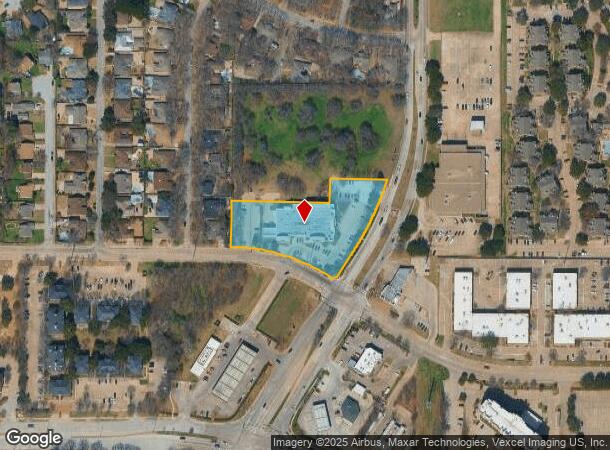  1910 Ballpark Way, Arlington, TX Parcel Map