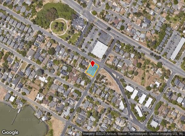  602 W K St, Benicia, CA Parcel Map