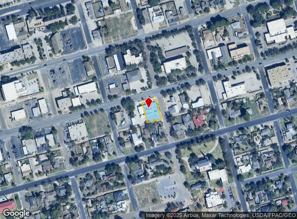  1801 W Wall St, Midland, TX Parcel Map