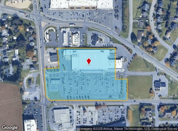  18726 N Pointe Dr, Hagerstown, MD Parcel Map