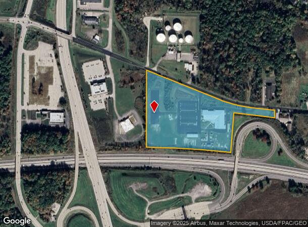 418 E Hines Hill Rd, Hudson, OH Parcel Map