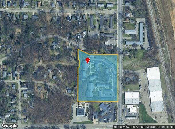 3000 S Burdick St, Kalamazoo, MI Parcel Map