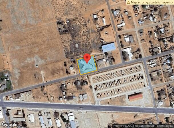  1818 N 7Th St, Lamesa, TX Parcel Map