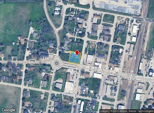  105 N Tarrant St, Crowley, TX Parcel Map