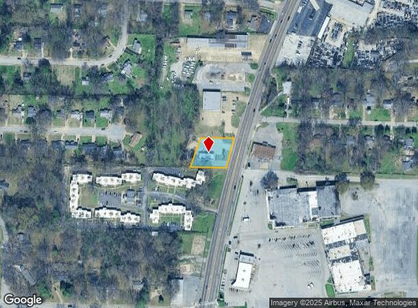 3233 Thomas St, Memphis, TN Parcel Map
