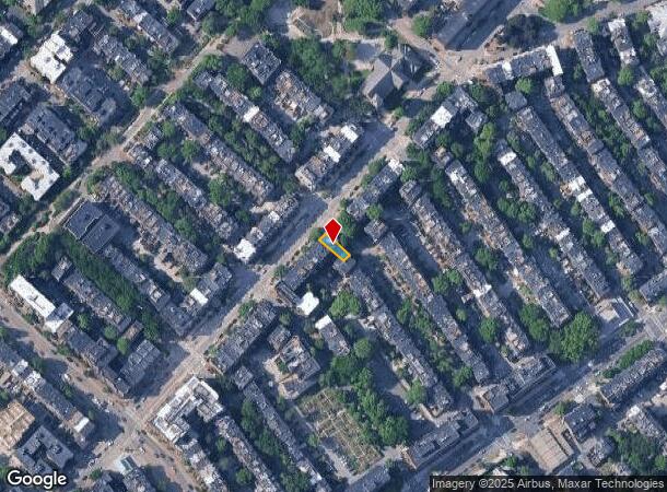  518 Columbus Ave, Boston, MA Parcel Map
