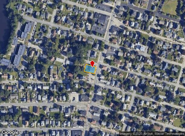 1627 Cranston St, Cranston, RI Parcel Map