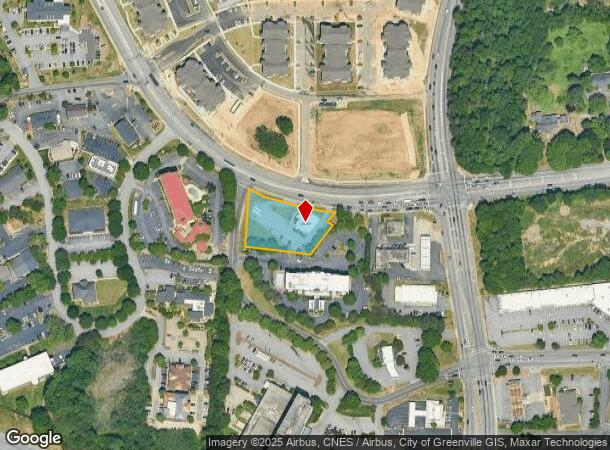 410 Pelham Rd, Greenville, SC Parcel Map