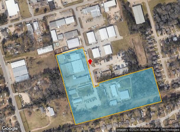  116 Industrial Ct, Conroe, TX Parcel Map