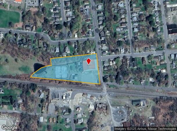 32 Rose Ave, Oneonta, NY Parcel Map
