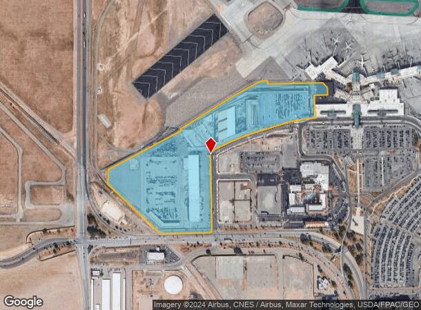  6505 Convair Rd, El Paso, TX Parcel Map