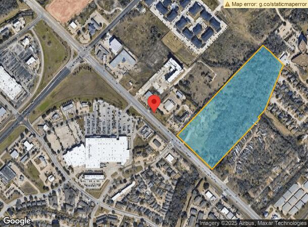  2911 Texas Ave S, College Station, TX Parcel Map