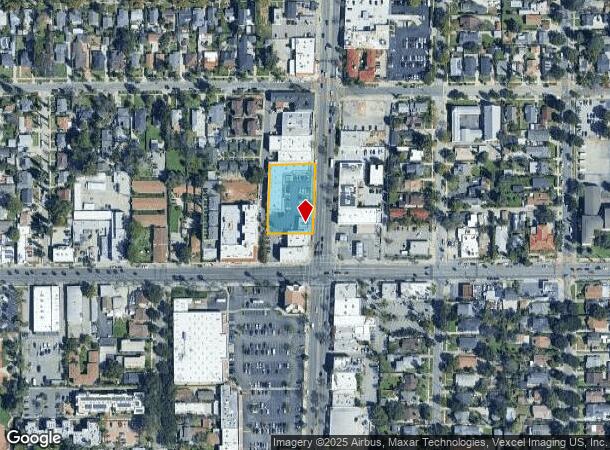 1395 N Lake Ave, Pasadena, CA Parcel Map