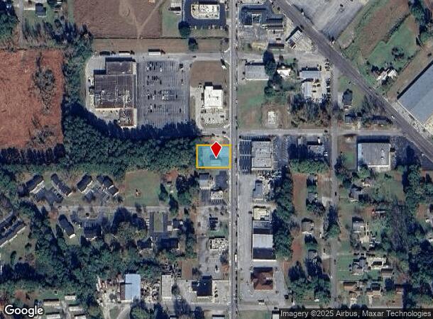  711 N Brown St, Chadbourn, NC Parcel Map