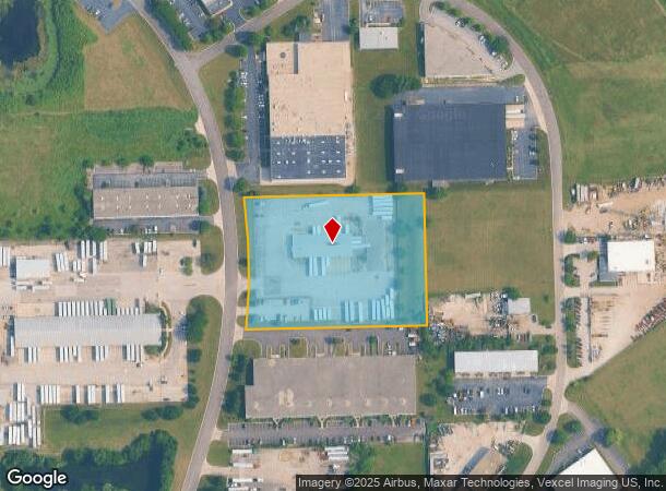  170 Kendall Point Dr, Oswego, IL Parcel Map