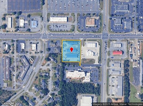 2707 Watson Blvd, Warner Robins, GA Parcel Map