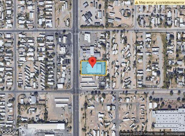  5825 S Palo Verde Rd, Tucson, AZ Parcel Map