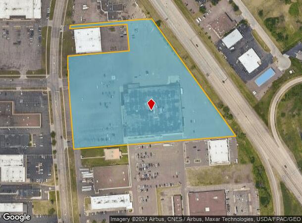  2725 Mall Dr, Eau Claire, WI Parcel Map