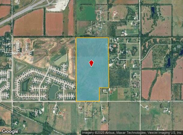 E 13Th St, Andover, KS Parcel Map