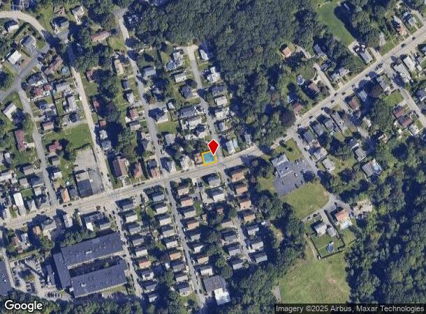 1213 Plainfield St, Johnston, RI Parcel Map