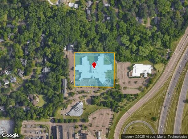 2969 University Dr N, Jackson, MS Parcel Map