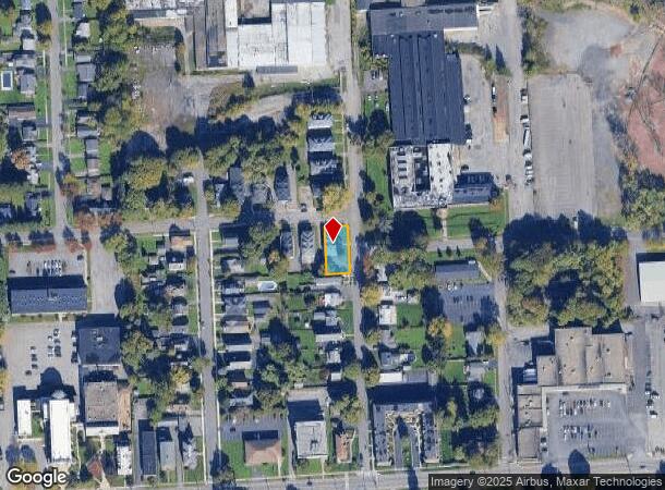  1026 Tyson Pl, Syracuse, NY Parcel Map