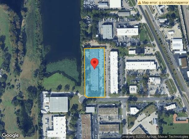  3521 Parkway Center Ct, Orlando, FL Parcel Map