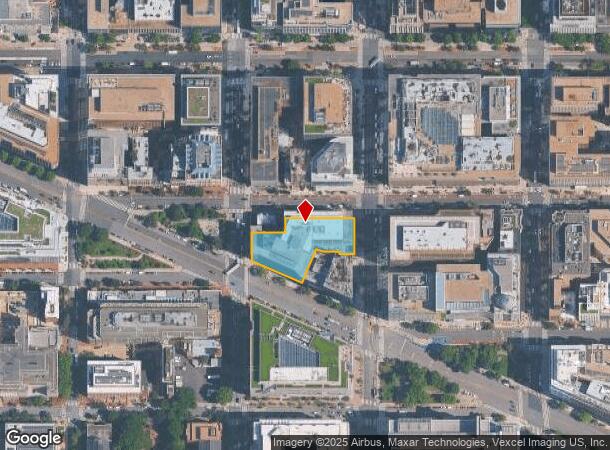 1916 I St Nw, Washington, DC Parcel Map