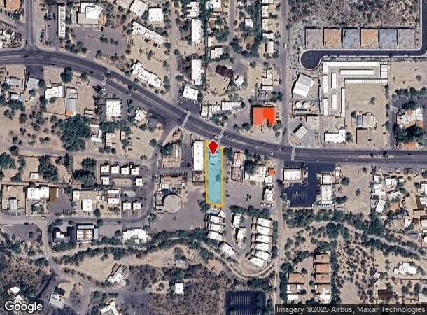 6127 E Cave Creek Rd, Cave Creek, AZ Parcel Map