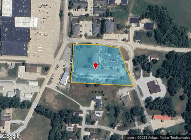  2301 S Veterans Dr, Effingham, IL Parcel Map