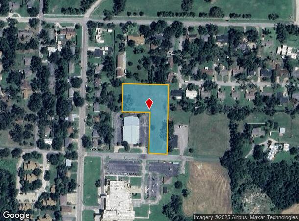 1213 E 6Th St, Bonham, TX Parcel Map