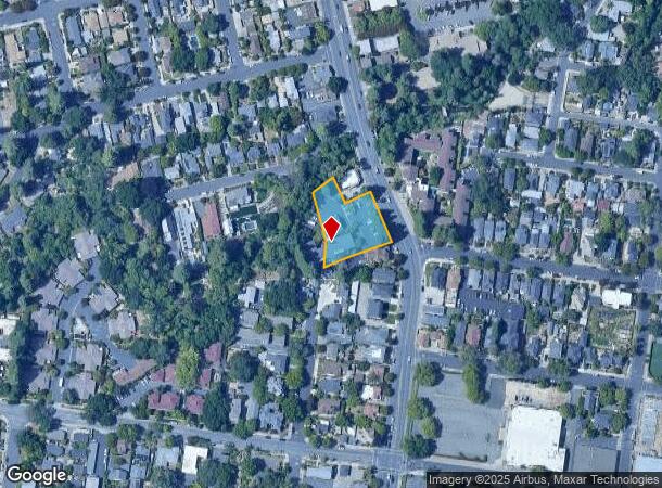  1303 Jefferson St, Napa, CA Parcel Map