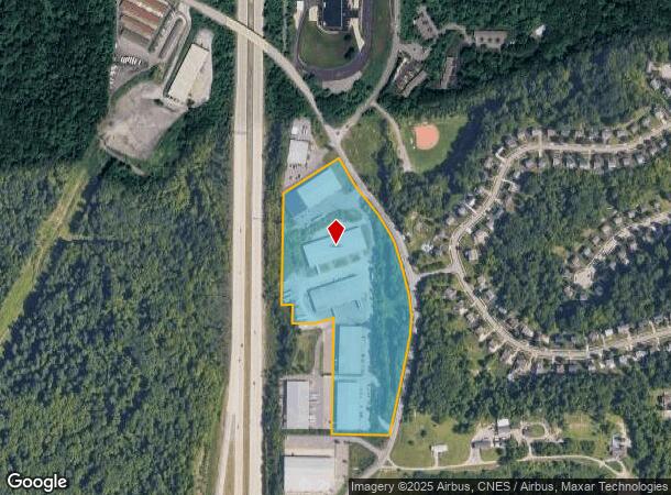 93 Spring Run Road Ext, Coraopolis, PA Parcel Map