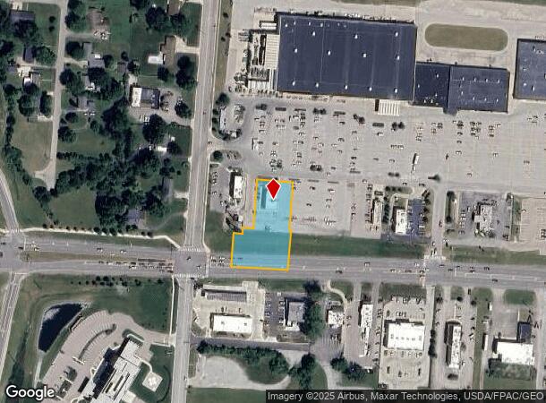  1204 E Ash St, Piqua, OH Parcel Map