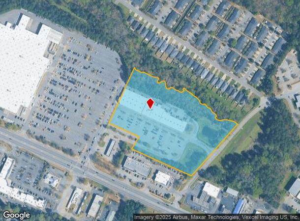 Washington Rd, Evans, GA Parcel Map