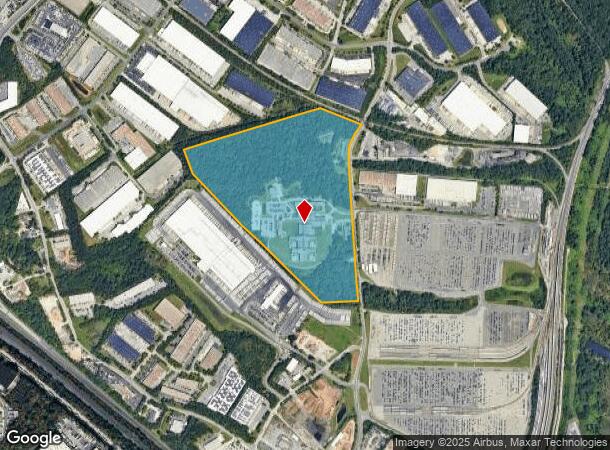 8450 Dorsey Run Rd, Jessup, MD Parcel Map