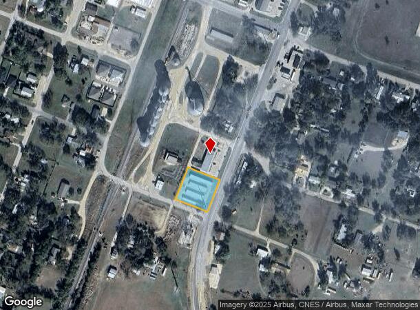 305 S Franklin St, Holland, TX Parcel Map