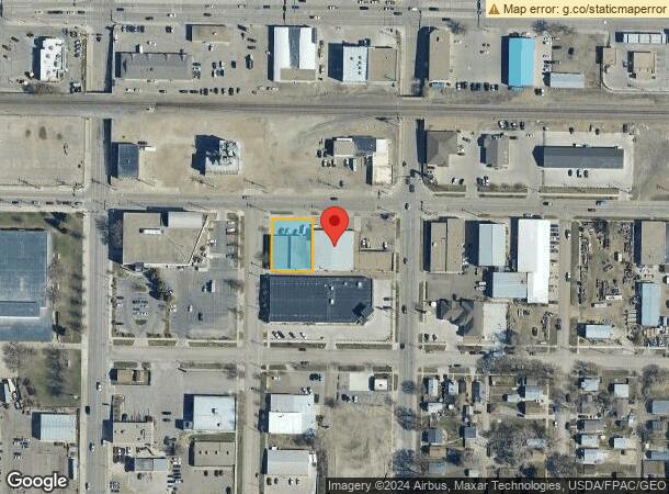  801 E Front Ave, Bismarck, ND Parcel Map