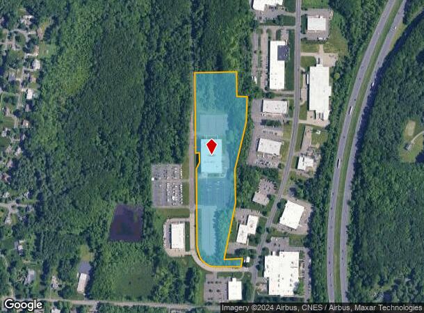  11 Interstate Dr, West Springfield, MA Parcel Map