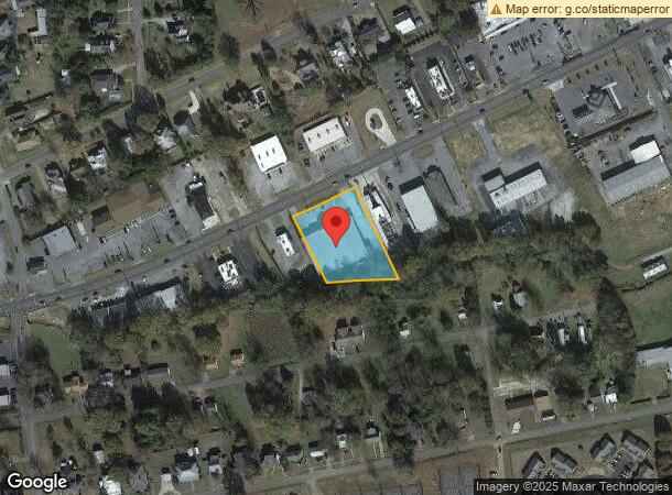  713 Battle St E, Talladega, AL Parcel Map