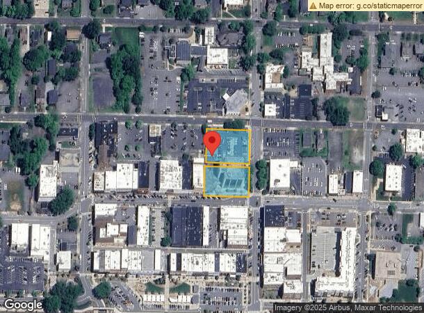  200 1St Ave Nw, Hickory, NC Parcel Map