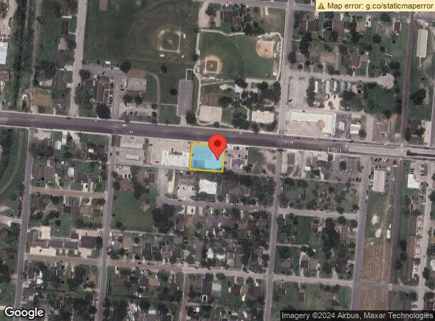  417 W Ocean Blvd, Los Fresnos, TX Parcel Map