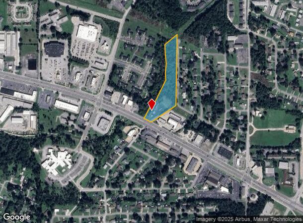1337 Battlefield Pky, Fort Oglethorpe, GA Parcel Map