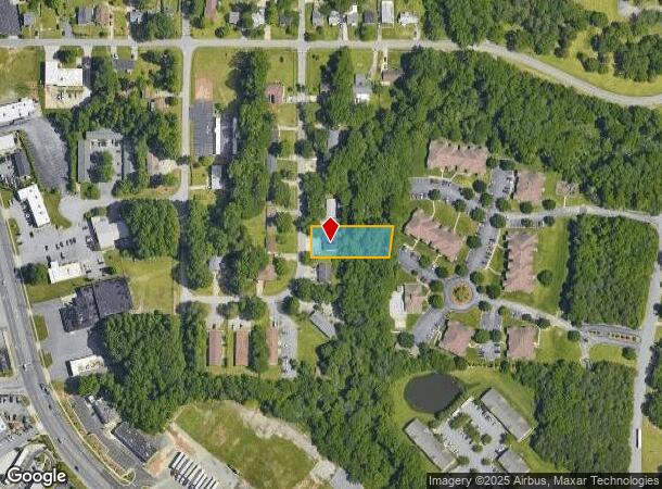 2415 Francis St, High Point, NC Parcel Map