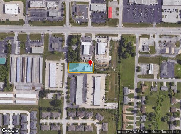  4236 S Hillcrest Ave, Springfield, MO Parcel Map