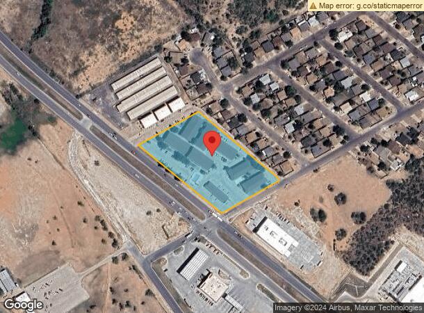  3302 N Bryant Blvd, San Angelo, TX Parcel Map