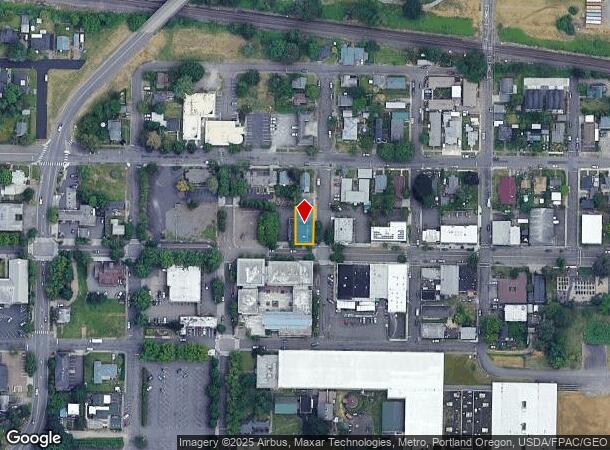  1737 Main St, Washougal, WA Parcel Map