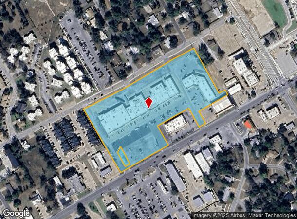 2125 W Washington St, Stephenville, TX Parcel Map